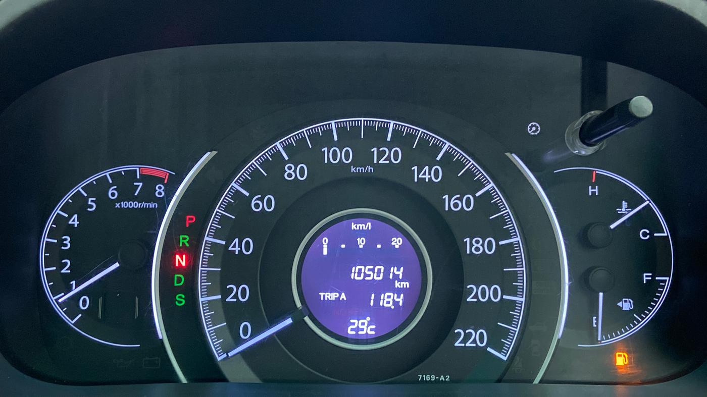 2016 Honda CRV 2.4 AWD AT, Petrol, Automatic, 1,03,602 km, Odometer Image