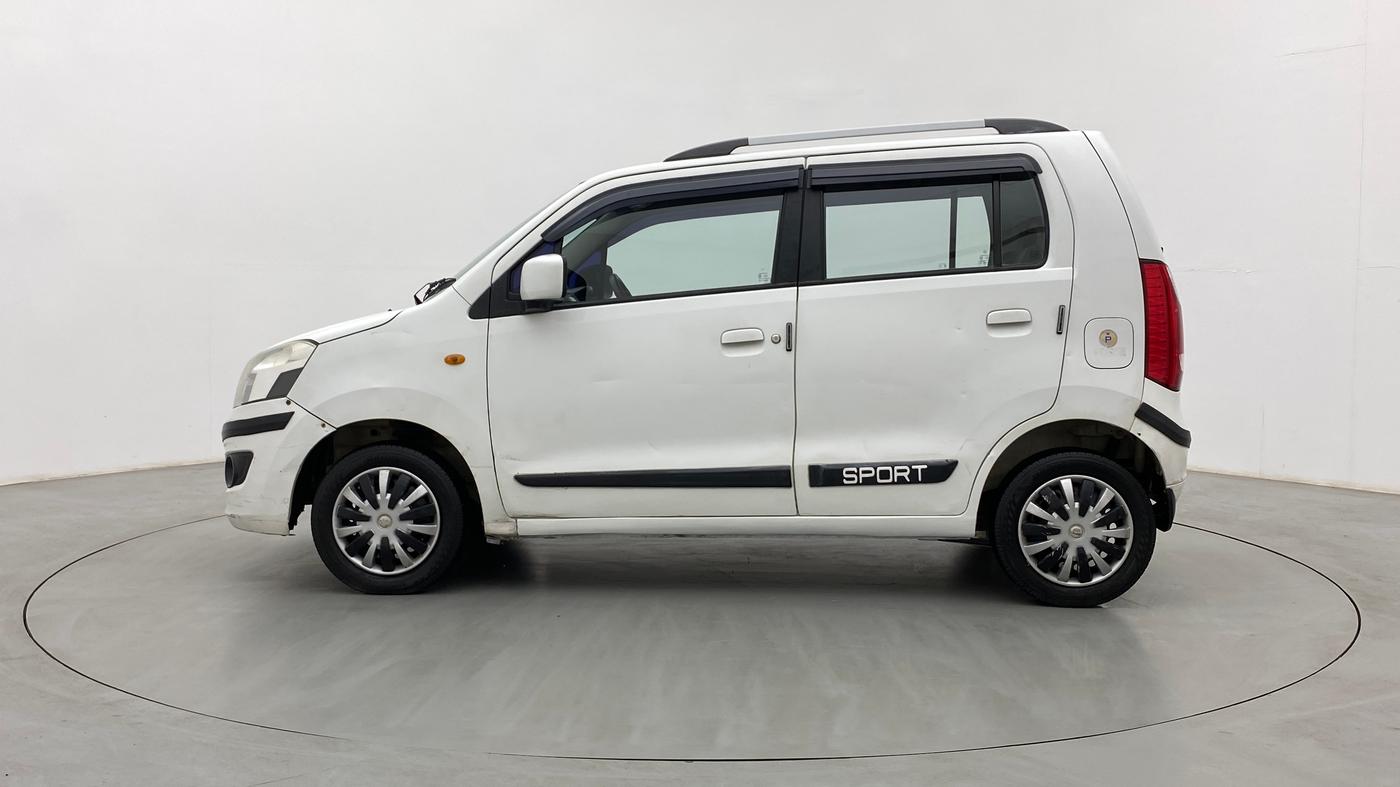 2013 Maruti Wagon R 1.0 VXI, Petrol, Manual, 92,195 km, Left Side