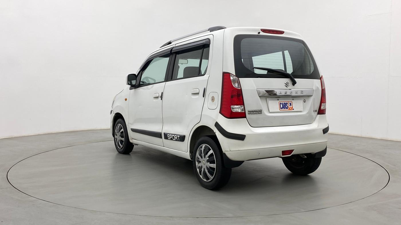 2013 Maruti Wagon R 1.0 VXI, Petrol, Manual, 92,195 km, Left Back Diagonal