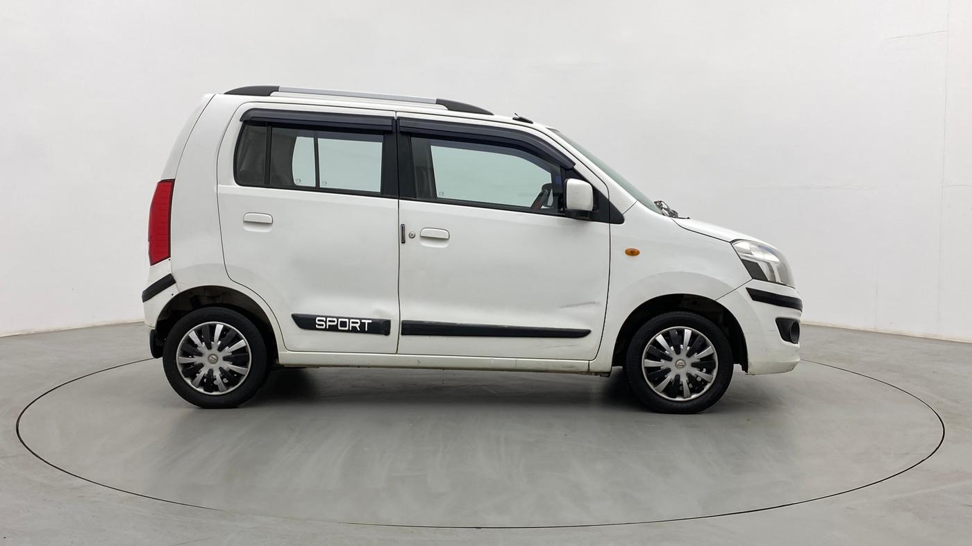 2013 Maruti Wagon R 1.0 VXI, Petrol, Manual, 92,195 km, Right Side View