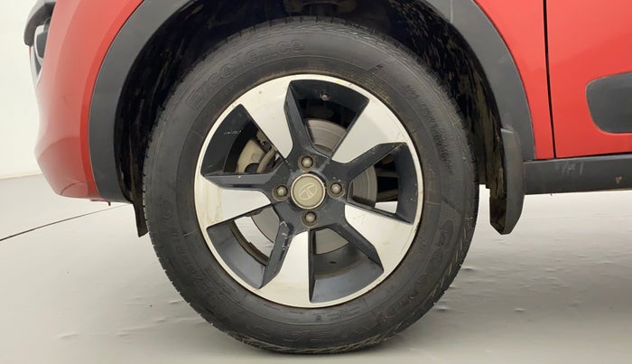 2018 Tata NEXON XZA PLUS PETROL DUAL TONE, Petrol, Automatic, 1,08,812 km, Left Front Wheel