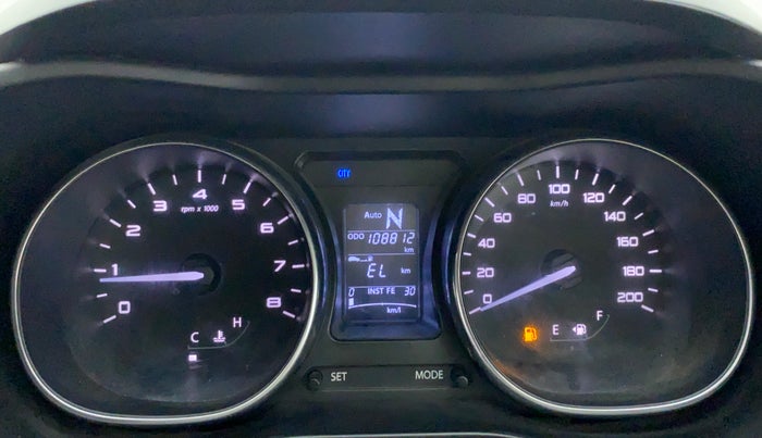 2018 Tata NEXON XZA PLUS PETROL DUAL TONE, Petrol, Automatic, 1,08,812 km, Odometer Image