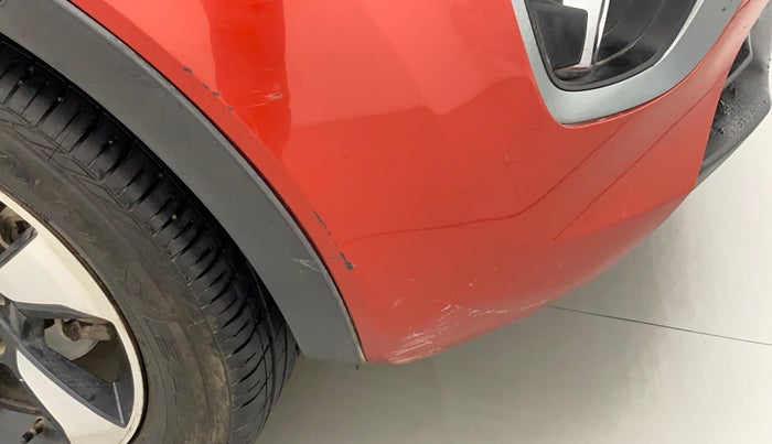2018 Tata NEXON XZA PLUS PETROL DUAL TONE, Petrol, Automatic, 1,08,812 km, Front bumper - Minor scratches