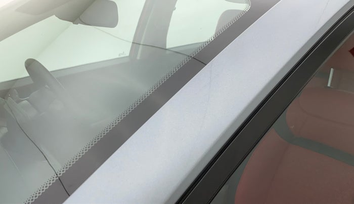 2018 Tata NEXON XZA PLUS PETROL DUAL TONE, Petrol, Automatic, 1,08,812 km, Left A pillar - Slightly dented