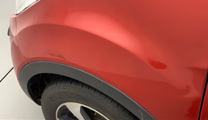 2018 Tata NEXON XZA PLUS PETROL DUAL TONE, Petrol, Automatic, 1,08,812 km, Left fender - Slightly dented