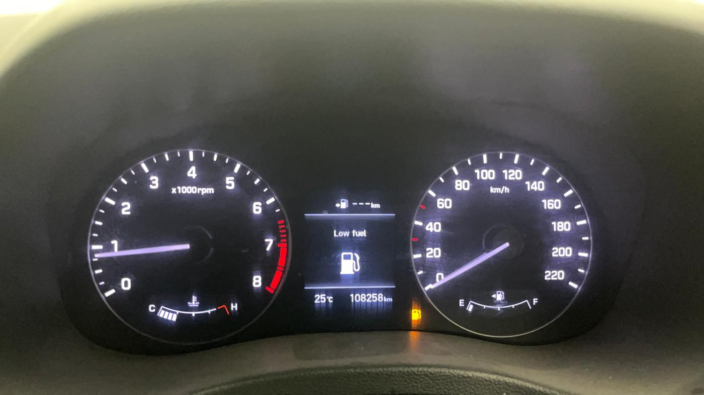 2020 Hyundai Creta SX (O) EXECUTIVE 1.6 PETROL, Petrol, Manual, 1,08,149 km, Odometer Image