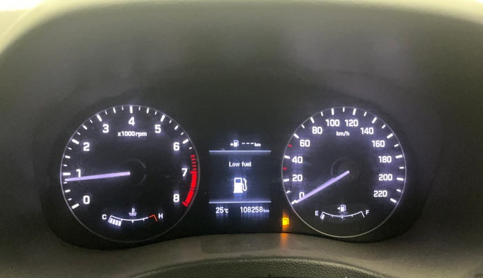 2020 Hyundai Creta SX (O) EXECUTIVE 1.6 PETROL, Petrol, Manual, 1,08,236 km, Odometer Image