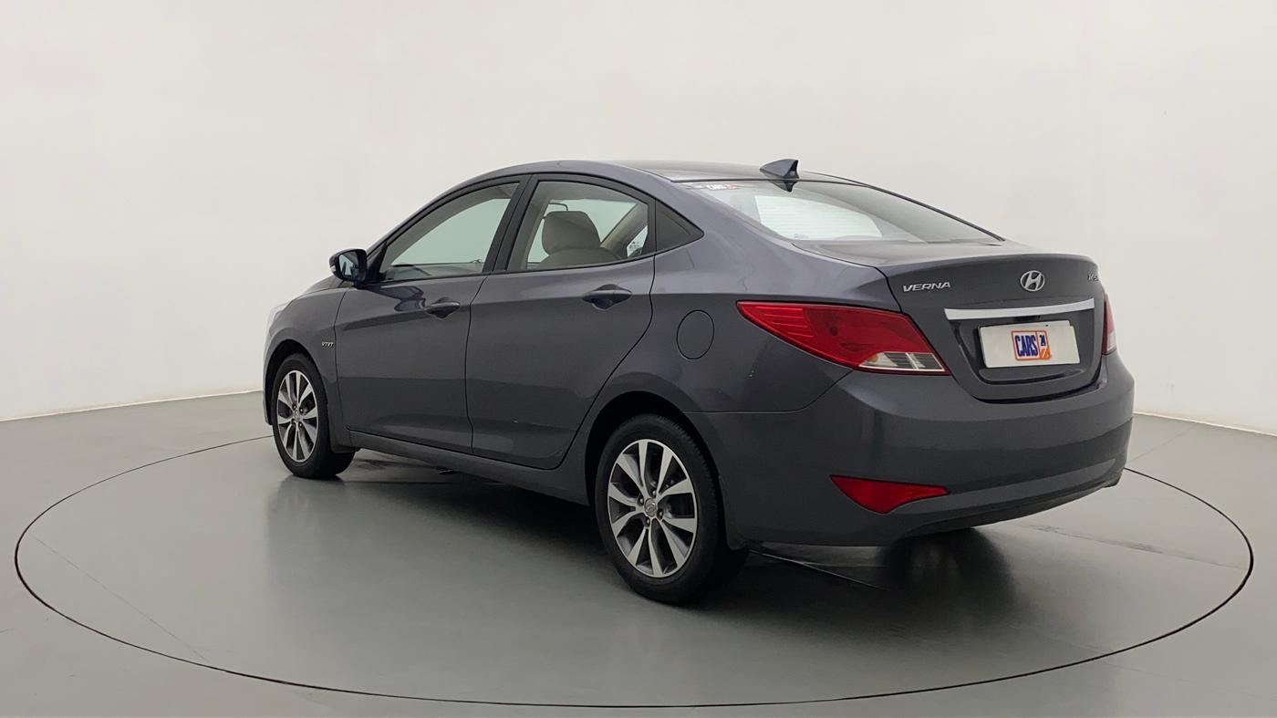 2017 Hyundai Verna 1.6 VTVT SX AT, Petrol, Automatic, 23,581 km, Left Back Diagonal