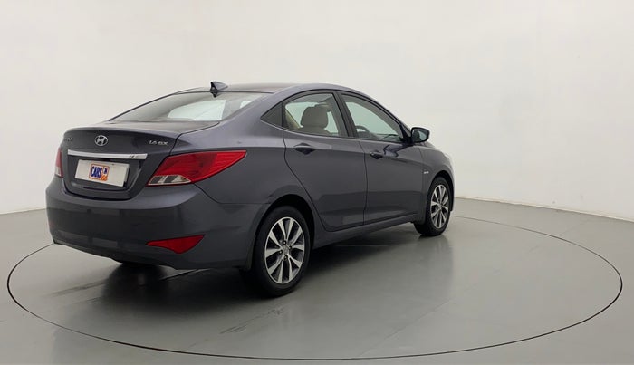 2017 Hyundai Verna 1.6 VTVT SX AT, Petrol, Automatic, 23,581 km, Right Back Diagonal