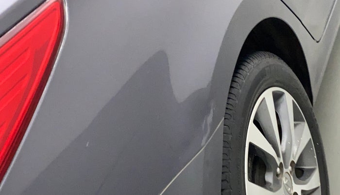 2017 Hyundai Verna 1.6 VTVT SX AT, Petrol, Automatic, 23,581 km, Right quarter panel - Slightly dented