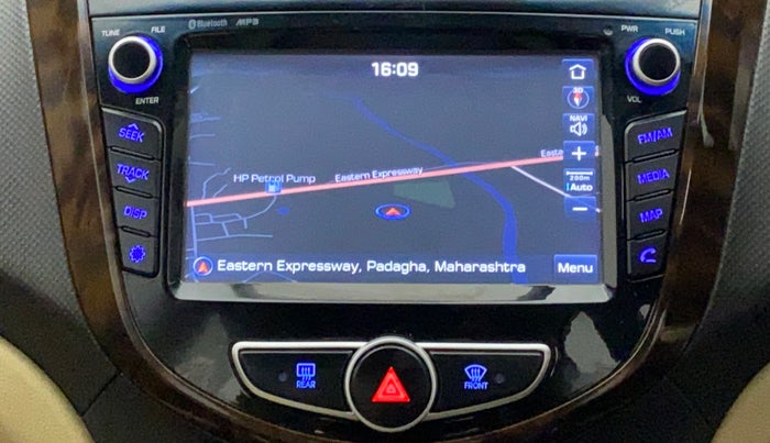 2017 Hyundai Verna 1.6 VTVT SX AT, Petrol, Automatic, 23,581 km, Navigation System