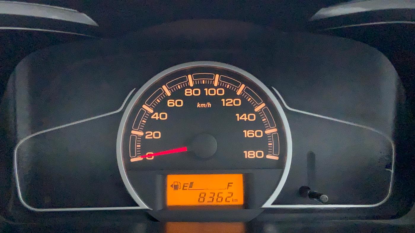 2019 Maruti Alto VXI, Petrol, Manual, 8,553 km, Odometer View