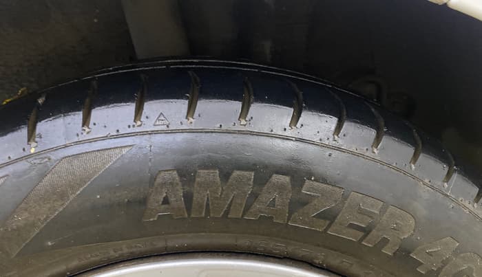 2014 Hyundai Xcent S 1.2, Petrol, Manual, 24,440 km, Left Rear Tyre Tread