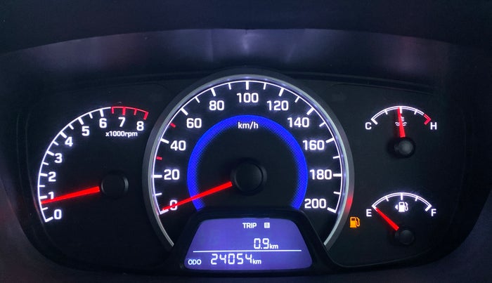 2017 Hyundai Grand i10 1.2 KAPPA SPORTZ (O), Petrol, Manual, 24,054 km, Odometer Image