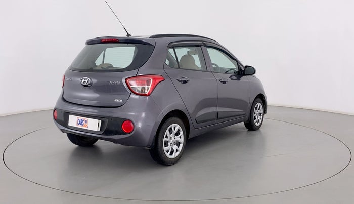 2017 Hyundai Grand i10 1.2 KAPPA SPORTZ (O), Petrol, Manual, 24,054 km, Right Back Diagonal