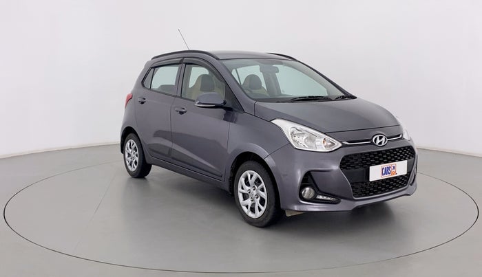 2017 Hyundai Grand i10 1.2 KAPPA SPORTZ (O), Petrol, Manual, 24,054 km, Right Front Diagonal