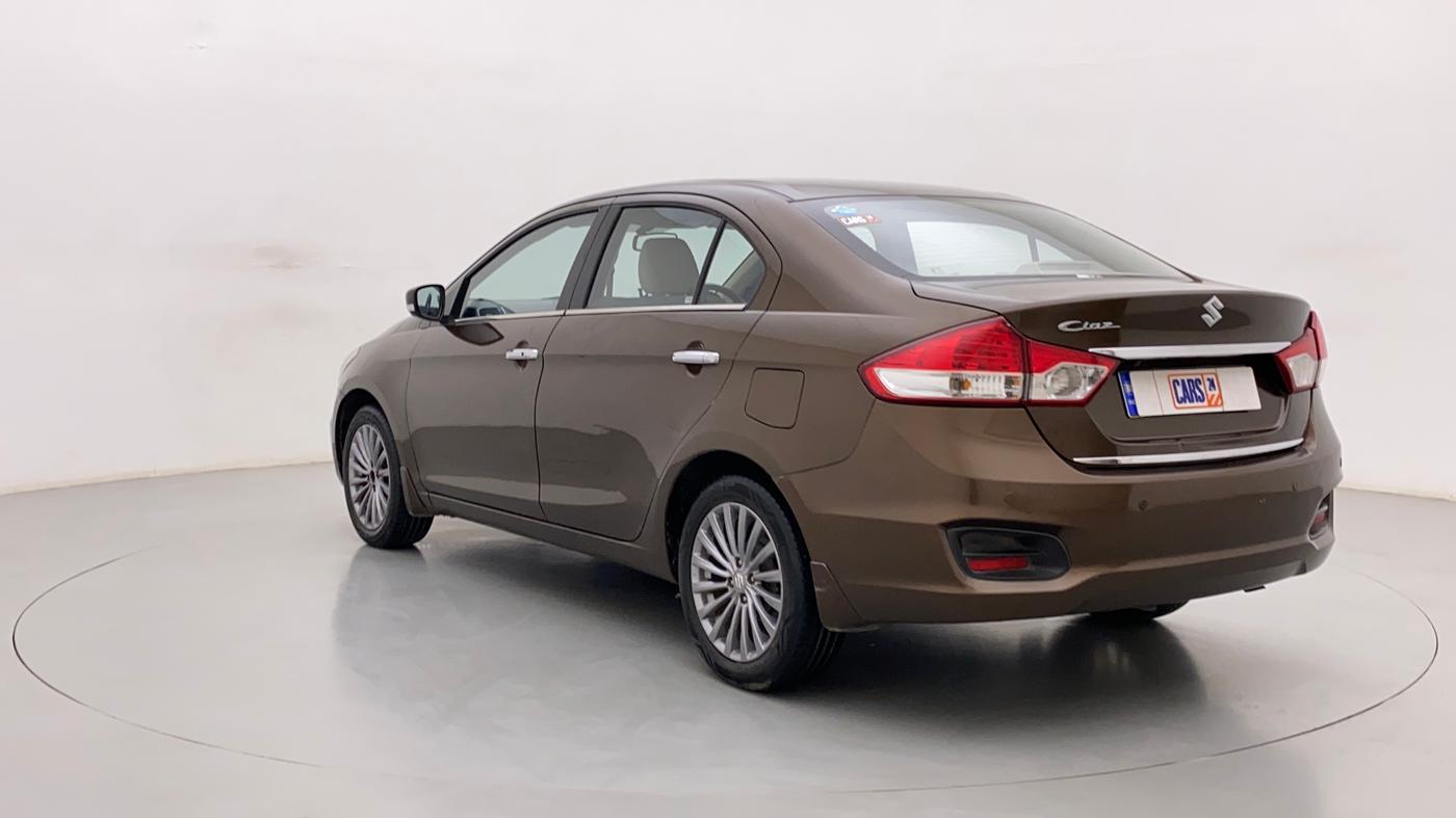 2017 Maruti Ciaz ALPHA  AT 1.4  PETROL, CNG, Automatic, 83,022 km, Left Back Diagonal