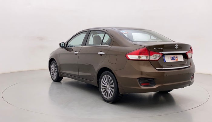 2017 Maruti Ciaz ALPHA  AT 1.4  PETROL, CNG, Automatic, 83,022 km, Left Back Diagonal