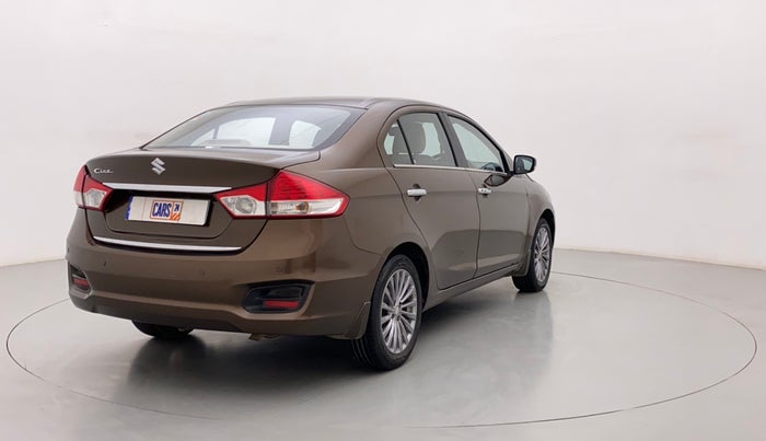 2017 Maruti Ciaz ALPHA  AT 1.4  PETROL, CNG, Automatic, 83,022 km, Right Back Diagonal