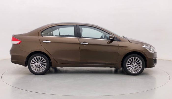 2017 Maruti Ciaz ALPHA  AT 1.4  PETROL, CNG, Automatic, 83,022 km, Right Side View