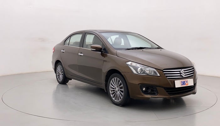 2017 Maruti Ciaz ALPHA  AT 1.4  PETROL, CNG, Automatic, 83,022 km, Right Front Diagonal