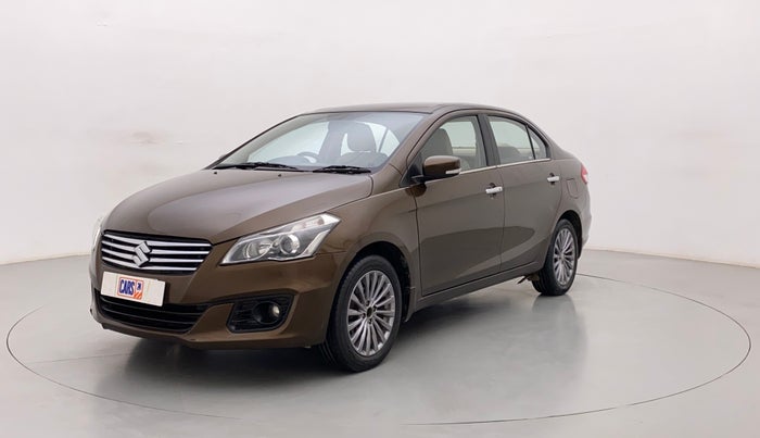 2017 Maruti Ciaz ALPHA  AT 1.4  PETROL, CNG, Automatic, 83,022 km, Left Front Diagonal
