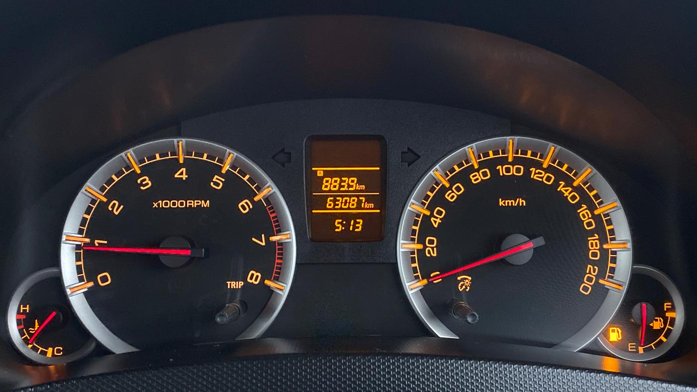 2014 Maruti Swift VXI D, Petrol, Manual, 63,114 km, Odometer Image