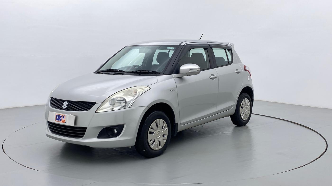2014 Maruti Swift VXI D, Petrol, Manual, 63,114 km, Left Front Diagonal