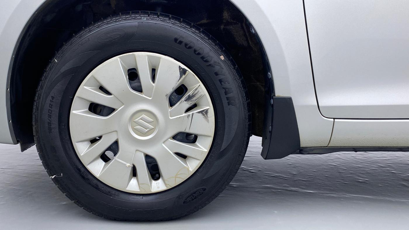 2014 Maruti Swift VXI D, Petrol, Manual, 63,114 km, Left Front Wheel