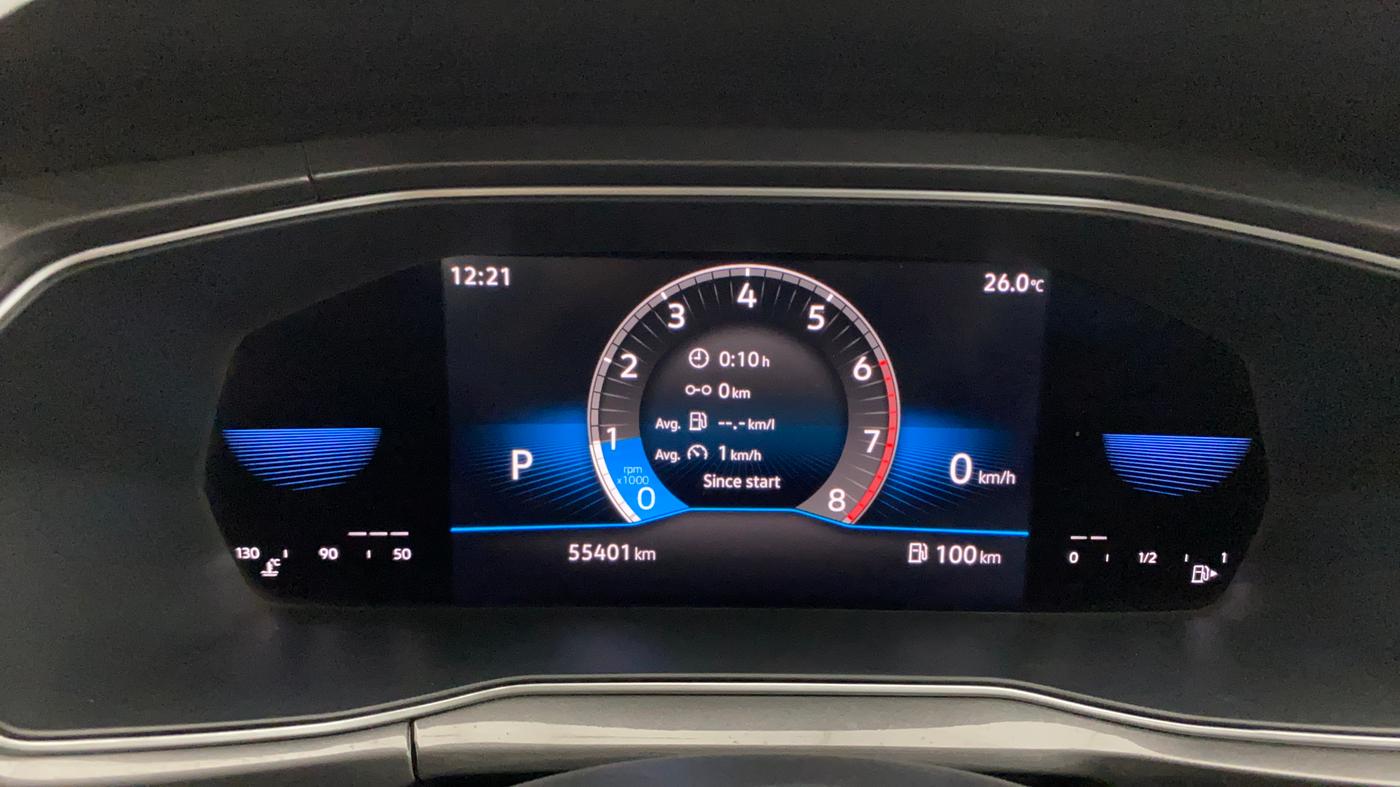 2022 Volkswagen TAIGUN TOPLINE 1.0 TSI AT, Petrol, Automatic, 55,428 km, Odometer Image