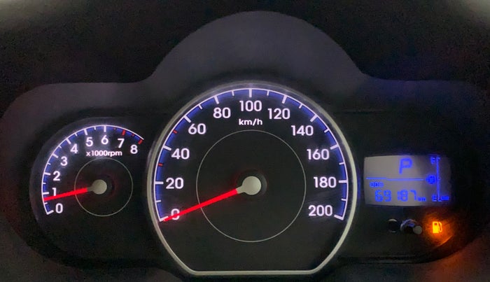 2013 Hyundai i10 SPORTZ 1.2 AT, Petrol, Automatic, 69,263 km, Odometer Image