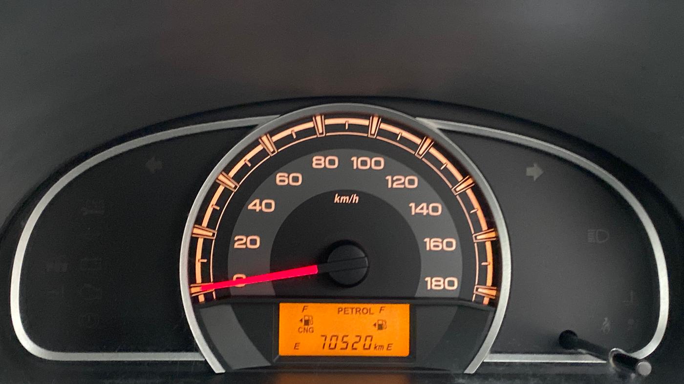 2015 Maruti Alto 800 LXI CNG, CNG, Manual, 72,059 km, Odometer Image