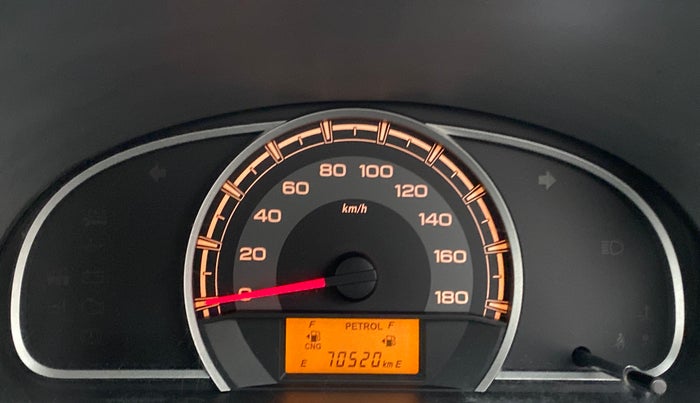 2015 Maruti Alto 800 LXI CNG, CNG, Manual, 72,059 km, Odometer Image