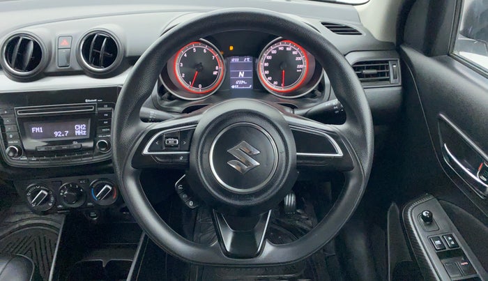 2019 Maruti Swift VXI AMT D, Petrol, Automatic, 12,396 km, Steering Wheel Close Up