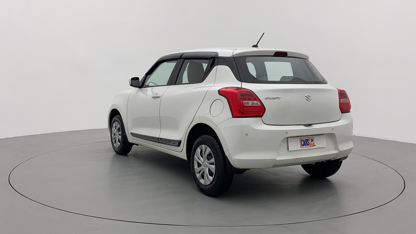 2019 Maruti Swift VXI AMT D, Petrol, Automatic, 12,396 km, Left Back Diagonal