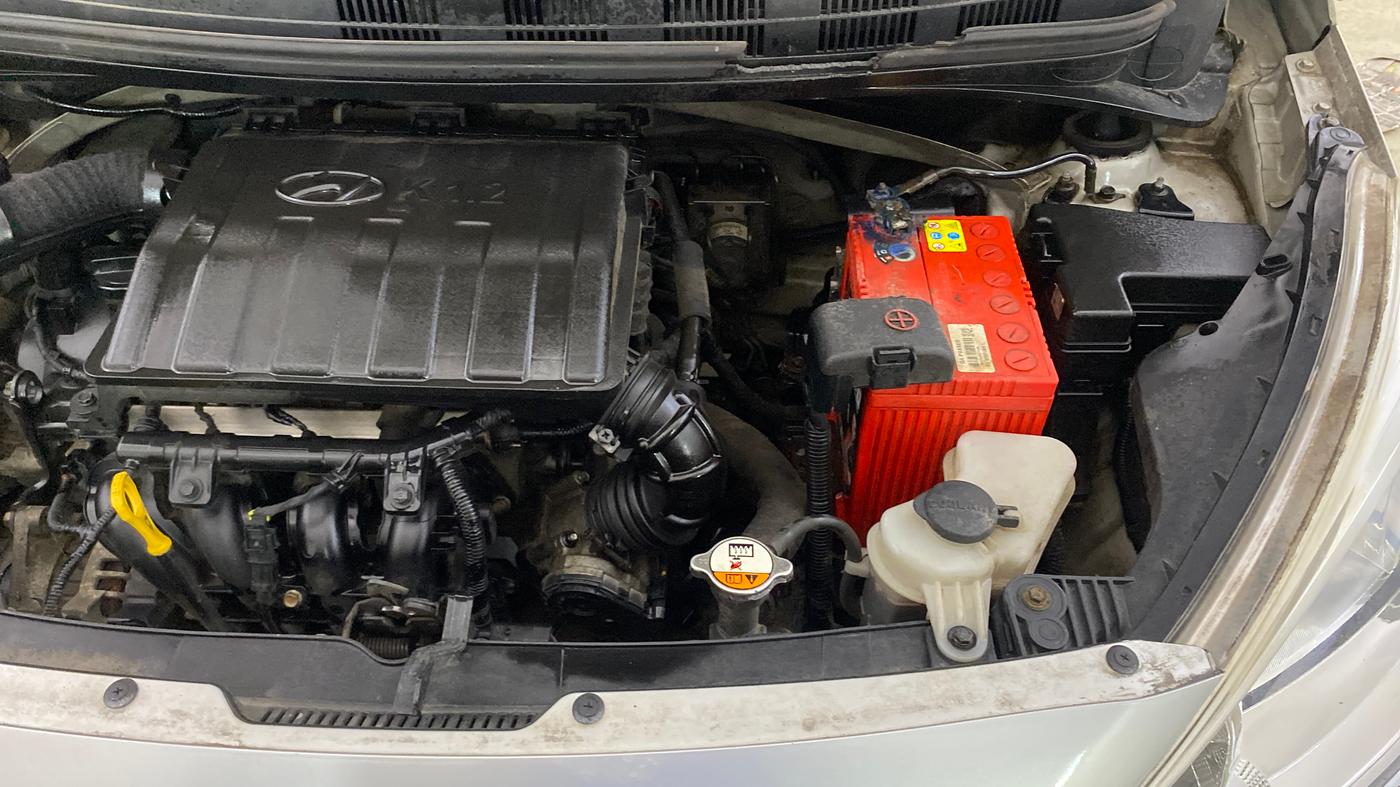 2013 Hyundai Grand i10 ASTA 1.2 KAPPA VTVT, Petrol, Manual, 69,695 km, Engine View - Left