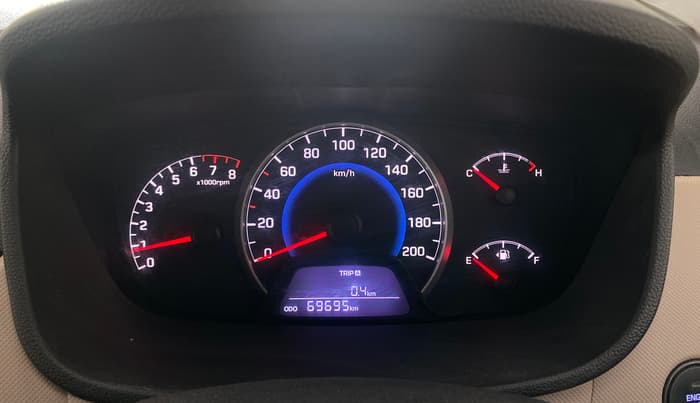 2013 Hyundai Grand i10 ASTA 1.2 KAPPA VTVT, Petrol, Manual, 69,695 km, Odometer Image