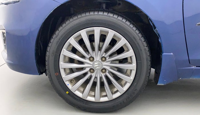2017 Maruti Ciaz ALPHA  AT 1.4  PETROL, Petrol, Automatic, 95,675 km, Left Front Wheel