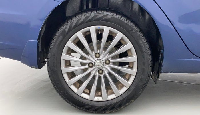 2017 Maruti Ciaz ALPHA  AT 1.4  PETROL, Petrol, Automatic, 95,675 km, Right Rear Wheel