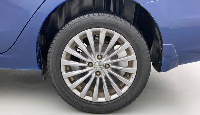 2017 Maruti Ciaz ALPHA  AT 1.4  PETROL, Petrol, Automatic, 95,675 km, Left Rear Wheel