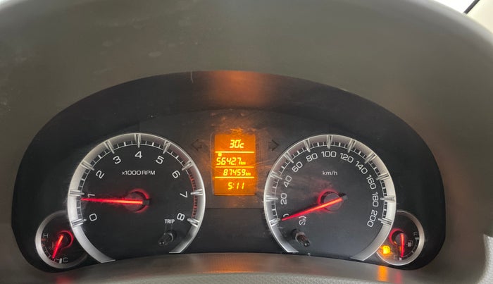 2018 Maruti Ertiga ZXI+, Petrol, Manual, 87,458 km, Odometer Image