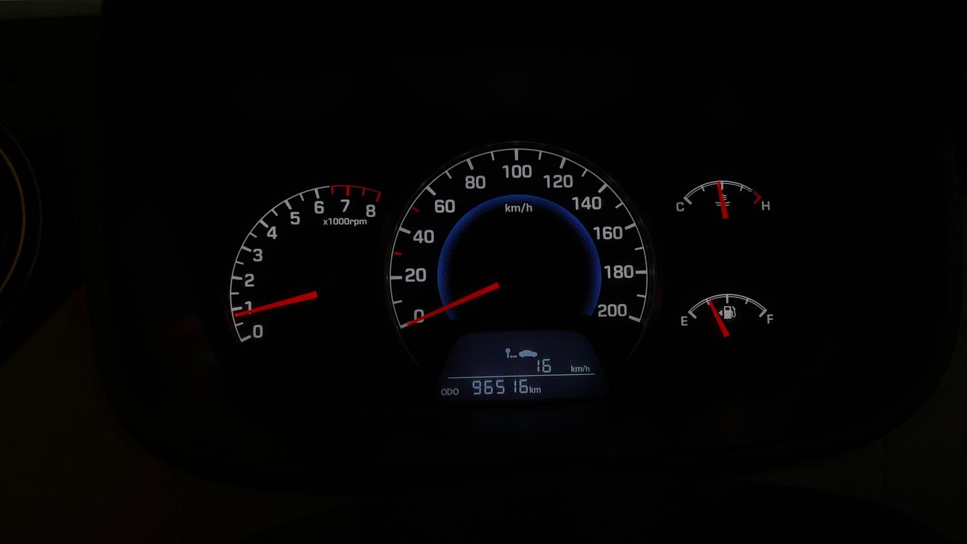 2015 Hyundai Grand i10 MAGNA 1.2 KAPPA VTVT, Petrol, Manual, 96,525 km, Odometer Image