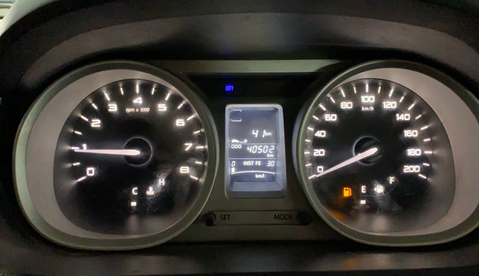 2016 Tata Tiago XZ PETROL, CNG, Manual, 40,442 km, Odometer Image