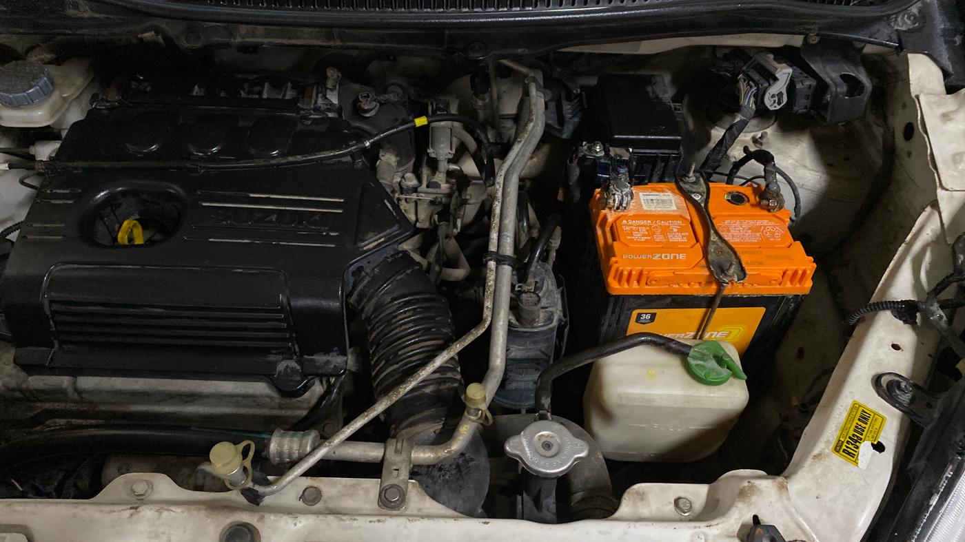 2015 Maruti Wagon R 1.0 LXI, Petrol, Manual, 41,957 km, Engine View - Left