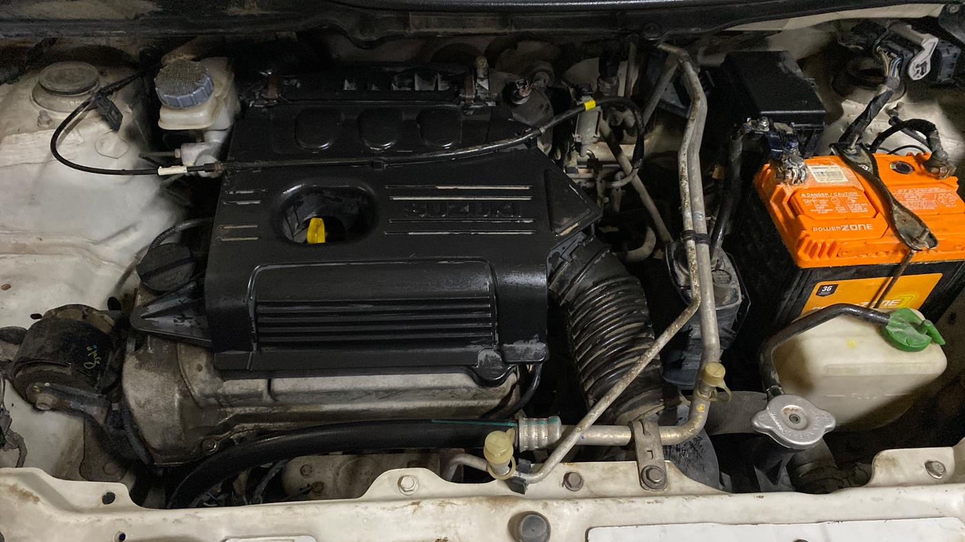2015 Maruti Wagon R 1.0 LXI, Petrol, Manual, 41,957 km, Engine View