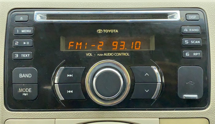 2015 Toyota Etios Liva V, Petrol, Manual, 56,536 km, Infotainment System