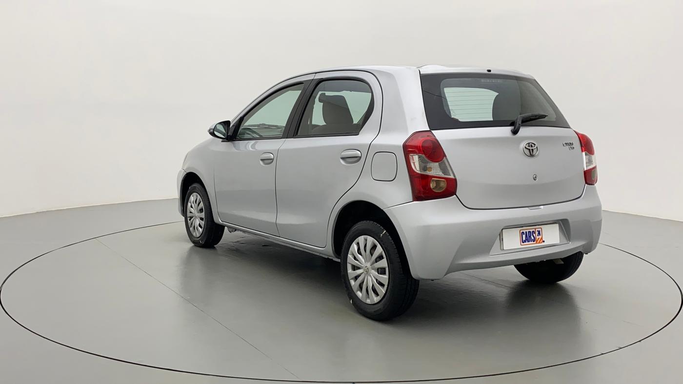 2015 Toyota Etios Liva V, Petrol, Manual, 56,536 km, Left Back Diagonal
