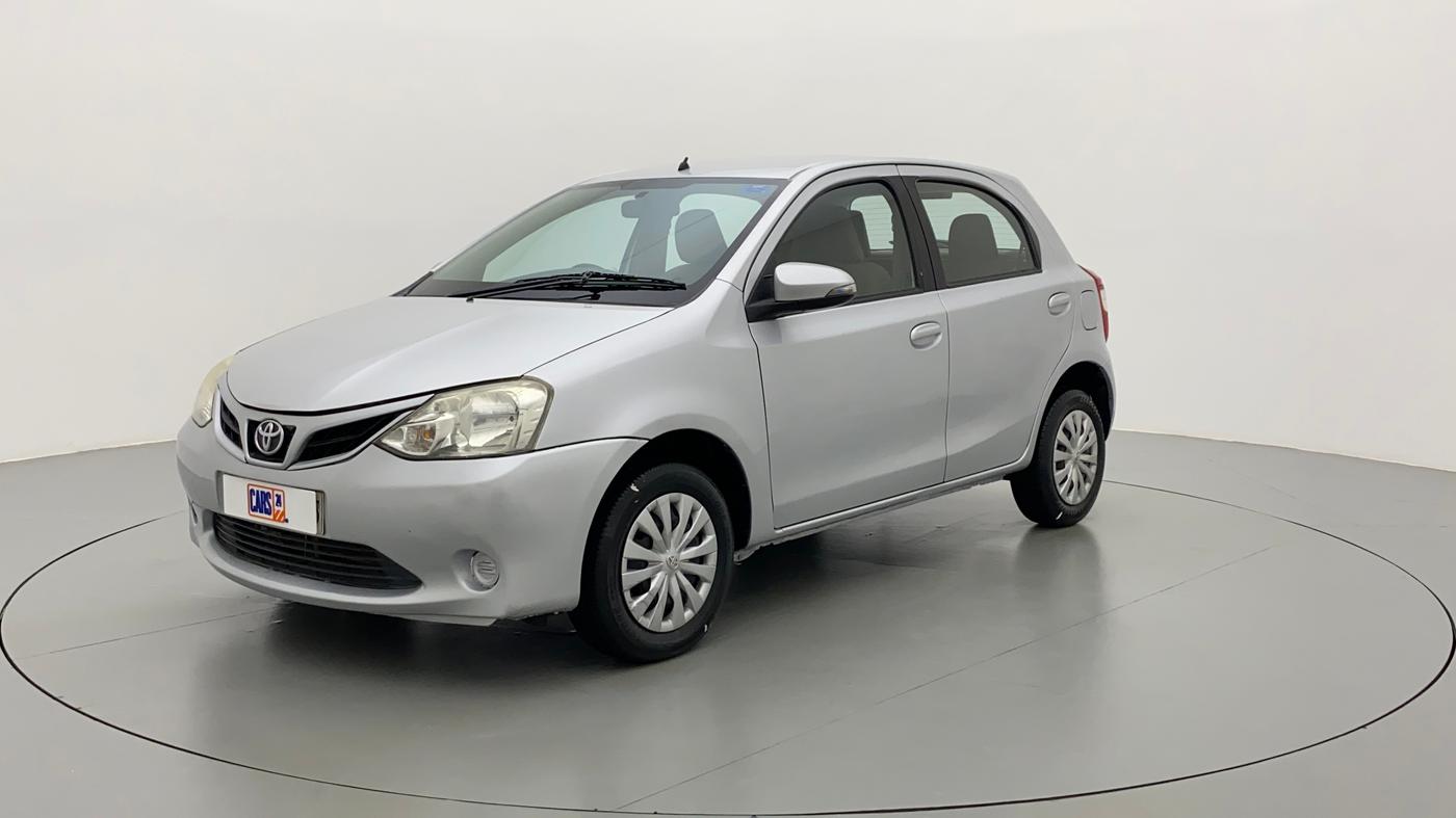 2015 Toyota Etios Liva V, Petrol, Manual, 56,536 km, Left Front Diagonal