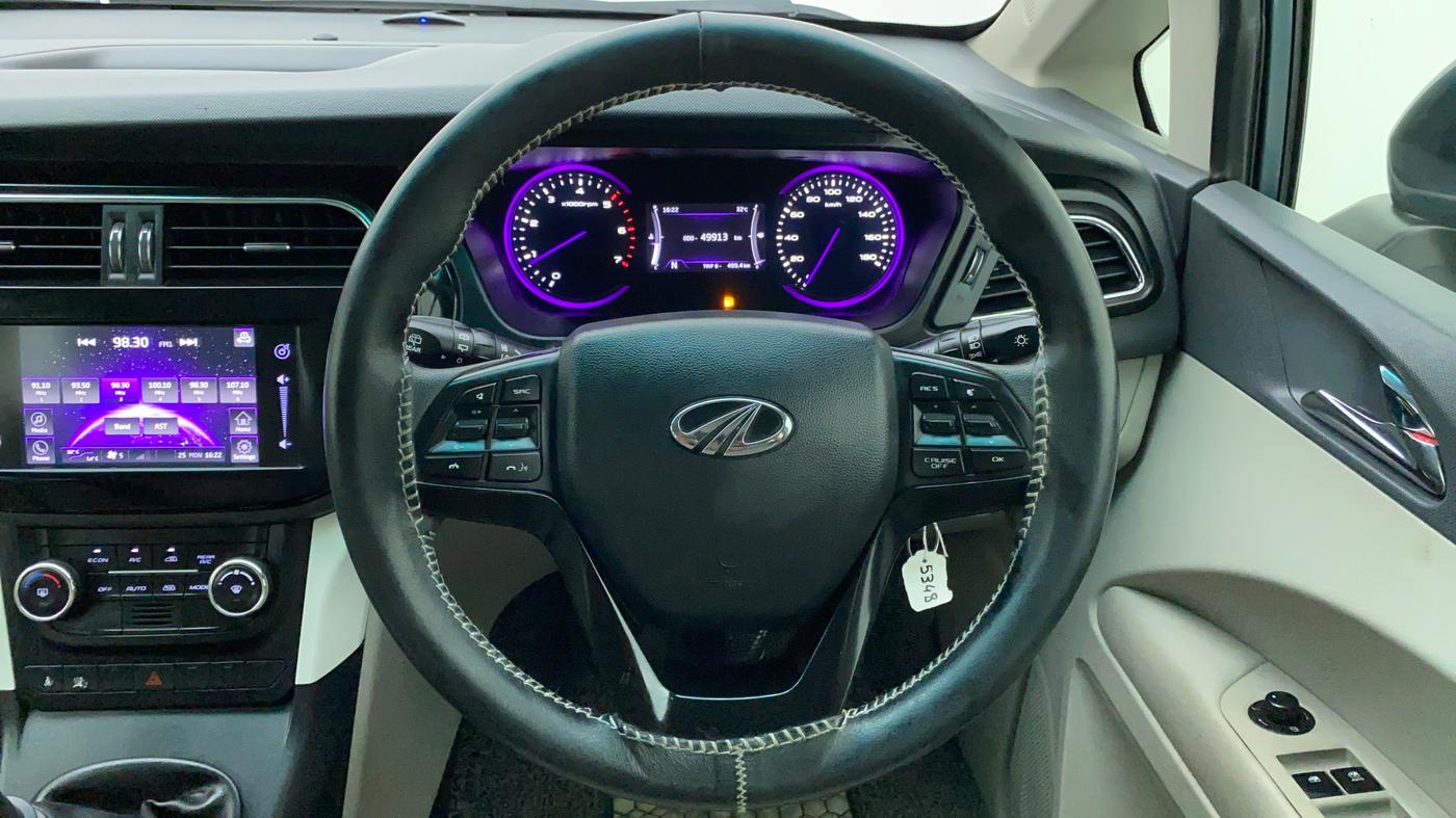 2019 Mahindra MARAZZO M8 7 STR, Diesel, Manual, 49,964 km, Steering Wheel Close Up