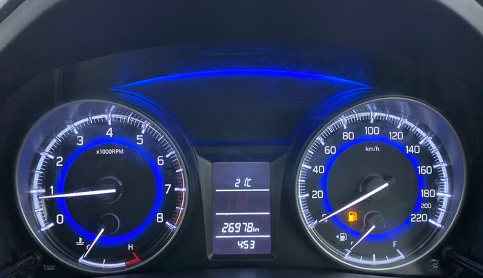 2018 Maruti Baleno DELTA 1.2 K12, Petrol, Manual, 27,047 km, Odometer Image